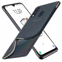 Načítať obrázok do zobrazovača galérie, Luxury Plate Case Black Ochranný Kryt pre Samsung Galaxy A40
