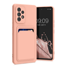 Načítať obrázok do zobrazovača galérie, Card Wallet Pink Ochranný Kryt pre Samsung Galaxy A53 5G
