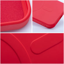 Načítať obrázok do zobrazovača galérie, MagSafe Silicone Case Red Ochranný Kryt pre iPhone 12 Mini
