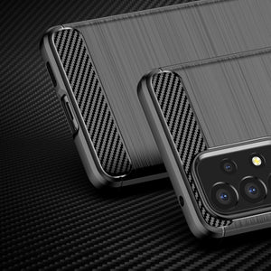 Carbon Black Ochranný Kryt pre Samsung Galaxy A53 5G