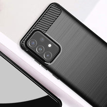 Načítať obrázok do zobrazovača galérie, Carbon Black Ochranný Kryt pre Samsung Galaxy A52 / A52 5G / A52s
