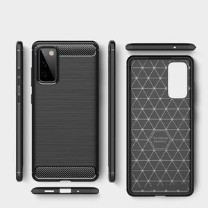 Carbon Black Ochranný Kryt pre Samsung Galaxy S20 FE / FE 5G