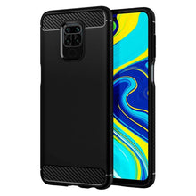 Načítať obrázok do zobrazovača galérie, Carbon Black Ochranný Kryt pre Xiaomi Redmi Note 9

