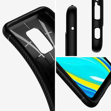 Načítať obrázok do zobrazovača galérie, Carbon Black Ochranný Kryt pre Xiaomi Redmi Note 9
