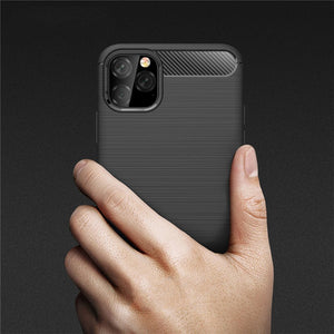 Carbon Black Ochranný Kryt pre iPhone 11 Pro Max