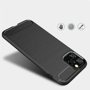 Carbon Black Ochranný Kryt pre iPhone 11 Pro Max