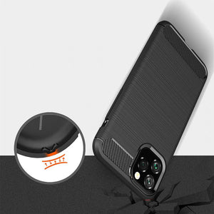 Carbon Black Ochranný Kryt pre iPhone 11 Pro