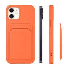 Načítať obrázok do zobrazovača galérie, Card Wallet Silicone Case Ochranný Kryt pre Samsung Galaxy S21 Ultra
