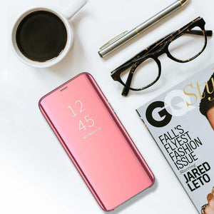 Smart Clear View Pink Ochranný Kryt pre Samsung Galaxy A20e
