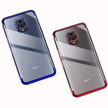 Načítať obrázok do zobrazovača galérie, Luxury Plate Case Blue Ochranný Kryt pre Xiaomi Redmi Note 9
