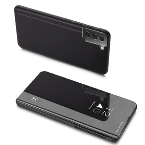 Smart Clear View Black Ochranný Kryt pre Samsung Galaxy S21 FE