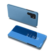 Načítať obrázok do zobrazovača galérie, Smart Clear View Blue Ochranný Kryt pre Samsung Galaxy S22 Ultra
