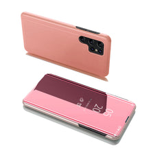 Načítať obrázok do zobrazovača galérie, Smart Clear View Pink Ochranný Kryt pre Samsung Galaxy S22 Ultra
