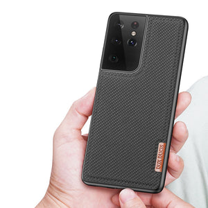 Dux Ducis Fino Black Case Ochranný Kryt pre Samsung Galaxy S21 Ultra