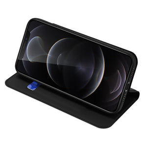 Knižkové Magnetické Púzdro Black pre iPhone 13 Pro