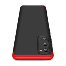 Načítať obrázok do zobrazovača galérie, 360° Full Body Case Black-Red Ochranný Kryt pre Samsung Galaxy A41
