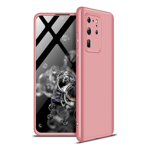 360° Full Body Case Pink Ochranný Kryt pre Samsung Galaxy S20 Ultra