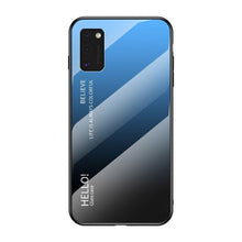 Načítať obrázok do zobrazovača galérie, Glass Durable Blue-Black Ochranný Kryt pre Samsung Galaxy A41
