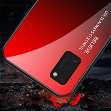 Načítať obrázok do zobrazovača galérie, Glass Durable Red-Black Ochranný Kryt pre Samsung Galaxy A41
