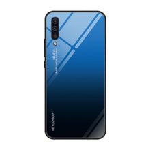 Načítať obrázok do zobrazovača galérie, Glass Durable Blue-Black Ochranný Kryt pre Samsung Galaxy A50
