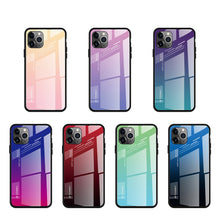 Načítať obrázok do zobrazovača galérie, Glass Durable Purple-Blue Ochranný Kryt pre iPhone 11 Pro Max
