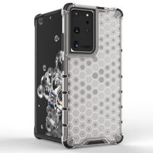 Načítať obrázok do zobrazovača galérie, Armor Honey Comb White Ochranný Kryt pre Samsung Galaxy S22 Ultra

