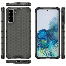 Načítať obrázok do zobrazovača galérie, Armor Honey Comb Blue Ochranný Kryt pre Samsung Galaxy S22
