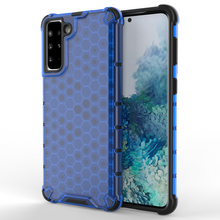 Načítať obrázok do zobrazovača galérie, Armor Honey Comb Blue Ochranný Kryt pre Samsung Galaxy S22
