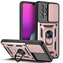 Načítať obrázok do zobrazovača galérie, Hybrid Camshield Ring Rugged Case Pink Ochranný Kryt pre Samsung Galaxy A53 5G
