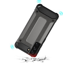 Načítať obrázok do zobrazovača galérie, Hybrid Armor Black Ochranný Kryt pre Samsung Galaxy S21 Plus
