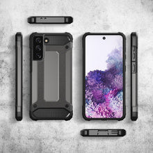 Načítať obrázok do zobrazovača galérie, Hybrid Armor Black Ochranný Kryt pre Samsung Galaxy S21 Plus
