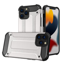 Načítať obrázok do zobrazovača galérie, Hybrid Armor Silver Ochranný Kryt pre iPhone 13 Pro Max
