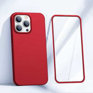 Joyroom 360 Full Case Red Ochranný kryt pre iPhone 13 Pro Max
