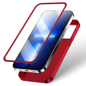 Joyroom 360 Full Case Red Ochranný kryt pre iPhone 13