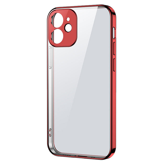 Frame Joyroom Case Red Ochranný Kryt pre iPhone 12 Mini