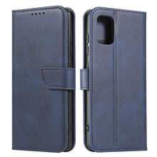 Načítať obrázok do zobrazovača galérie, Elegant Case Blue Ochranný Knižkový Kryt pre Samsung Galaxy A53 5G

