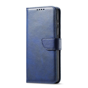 Elegant Case Blue Ochranný Knižkový Kryt pre Samsung Galaxy S21 FE