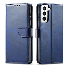 Načítať obrázok do zobrazovača galérie, Elegant Case Blue Ochranný Knižkový Kryt pre Samsung Galaxy S21 FE

