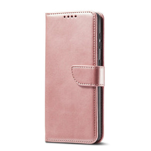 Elegant Case Pink Ochranný Knižkový Kryt pre Samsung Galaxy S22