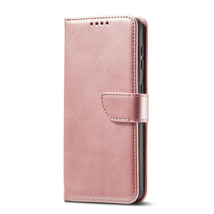 Elegant Case Pink Ochranný Knižkový Kryt pre Samsung Galaxy S21 Ultra