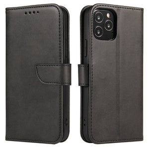Elegant Case Black Ochranný Knižkový Kryt pre iPhone 13 Pro