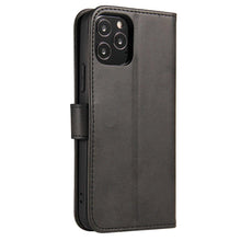 Načítať obrázok do zobrazovača galérie, Elegant Case Black Ochranný Knižkový Kryt pre iPhone 13 Pro Max
