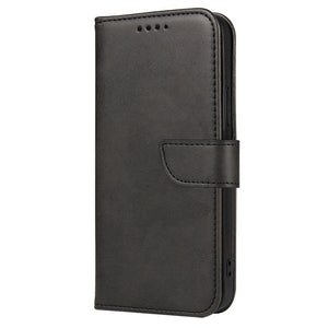 Elegant Case Black Ochranný Knižkový Kryt pre iPhone 13 Pro Max