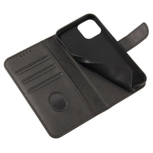 Načítať obrázok do zobrazovača galérie, Elegant Case Black Ochranný Knižkový Kryt pre iPhone 14 Pro
