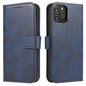 Elegant Case Blue Ochranný Knižkový Kryt pre iPhone 14 Pro
