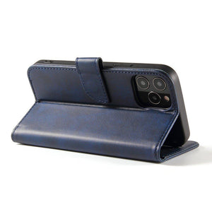 Elegant Case Blue Ochranný Knižkový Kryt pre iPhone 14 Pro Max