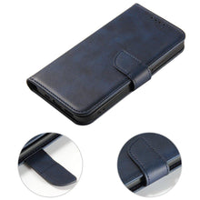 Načítať obrázok do zobrazovača galérie, Elegant Case Blue Ochranný Knižkový Kryt pre iPhone 13 Pro
