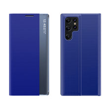 Načítať obrázok do zobrazovača galérie, Smart Sleep Case Blue Ochranný Kryt pre Samsung Galaxy S22 Ultra
