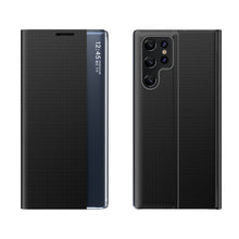 Načítať obrázok do zobrazovača galérie, Smart Sleep Case Black Ochranný Kryt pre Samsung Galaxy S22 Ultra
