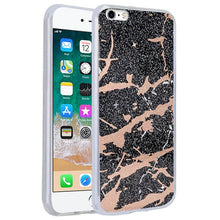 Načítať obrázok do zobrazovača galérie, Marble Black Ochranný Kryt pre iPhone 6/6S
